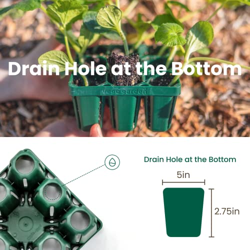Standard Seedling Trays Without Lids (16 Count)