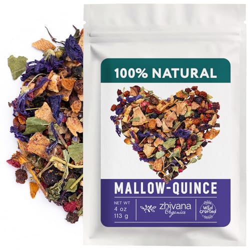 Blue Mallow and Quince Herbal Tea 4oz (4 oz)