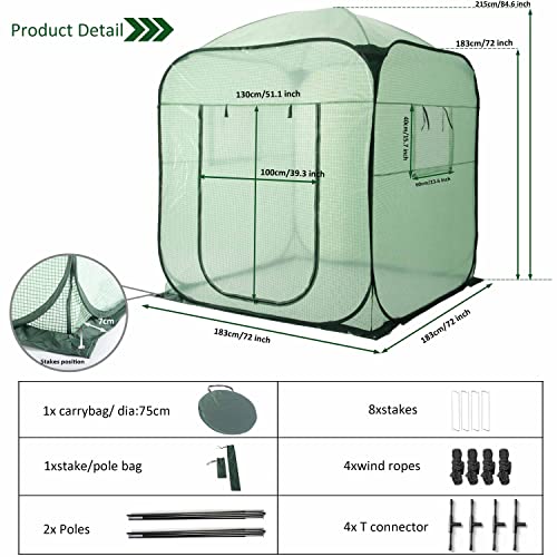 Pop Up Greenhouse Tent