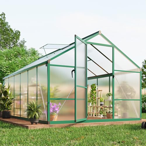 8 x 12 FT Greenhouse (Green / 8x12FT)