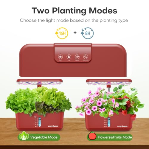 Hydroponics Growing System (Red)