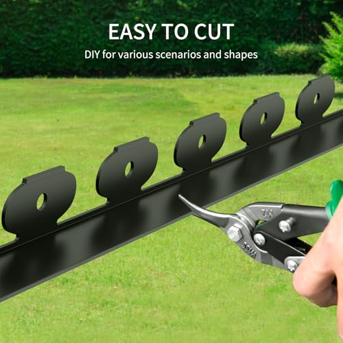 102FT Landscape Edging 3 in Tall with 110 Spikes (3 In x 102 FT)