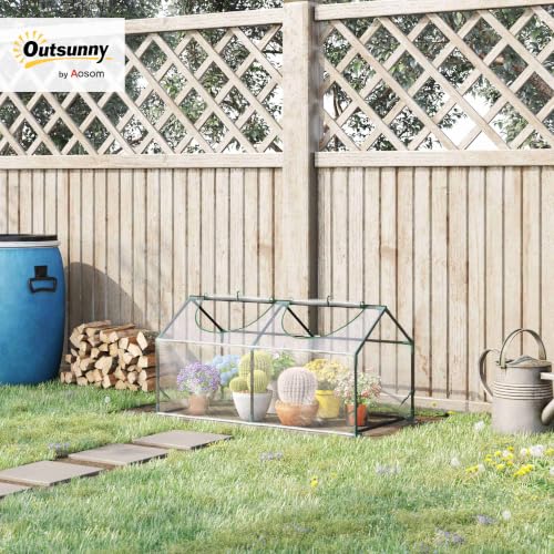 4' x 2' x 2' Portable Mini Greenhouse (Clear / 4' x 2' x 2')