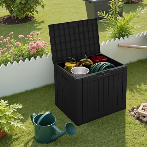40 Gallon Resin Deck Box (Black / 40 Gallon)