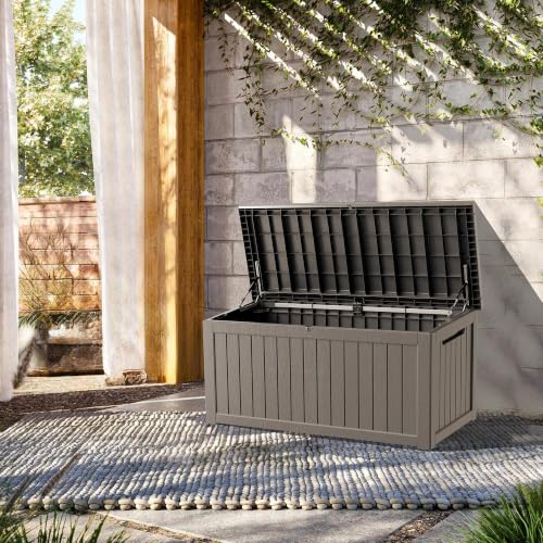 Outdoor Storage Box (Grey / 200 Gallon)