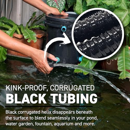 3 4" Dia Corrugated Pond Tubing 3 (20 Feet)