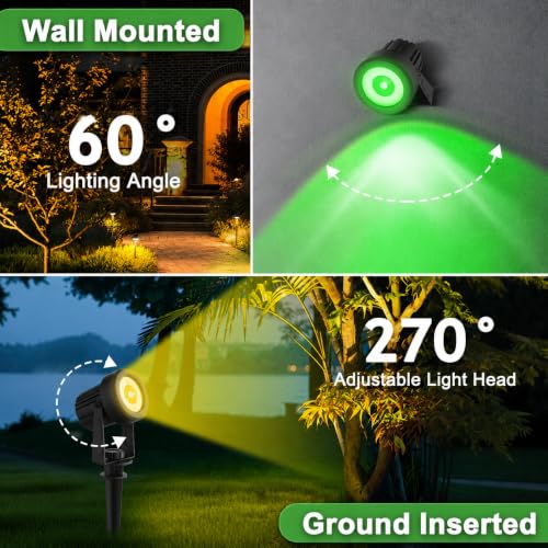 Solar Spotlights Outdoor Waterproof