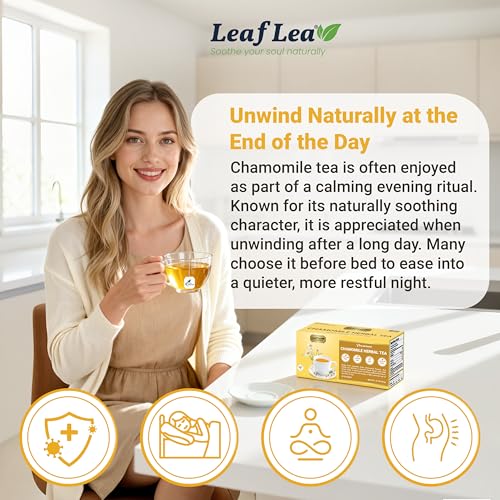 Chamomile Herbal Tea Bags (40 Count (Pack of 1))