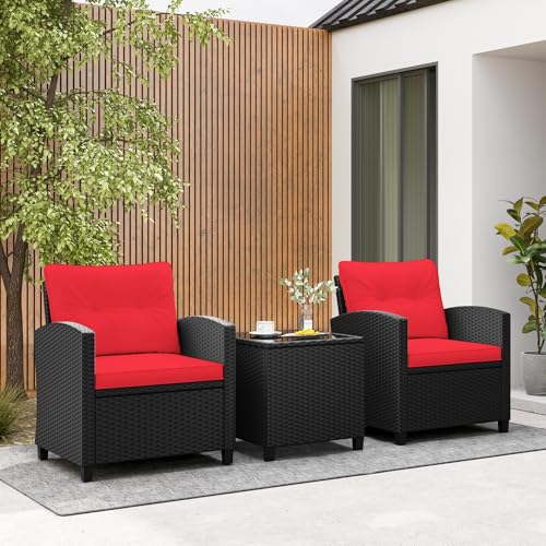 3 Pieces Patio Furniture Set