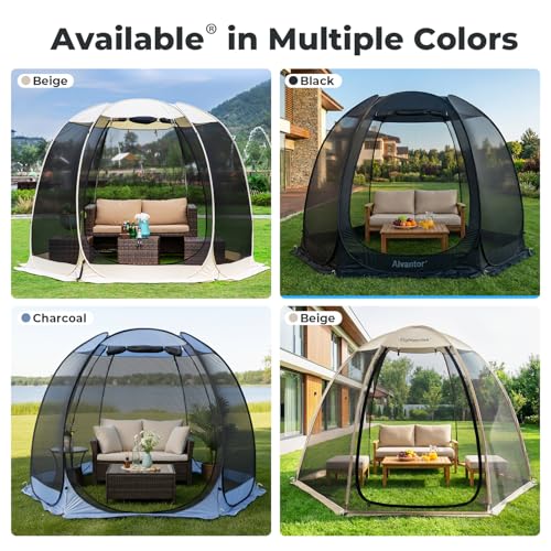 Pop Up Screen House Tent 10x10 FT (10 x 10 x 7 FT)
