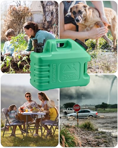 3.5 Gallon Camping Water Jug with Spigot (Mint Green)