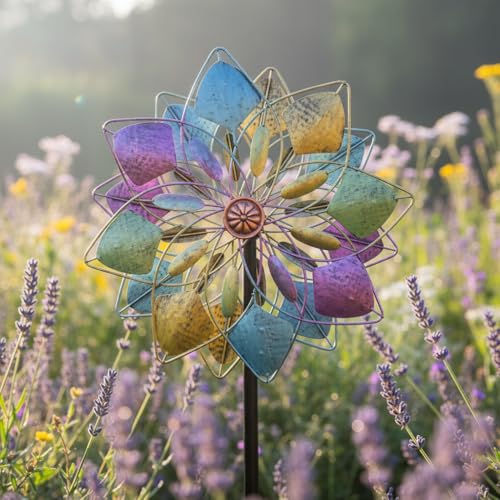 14”Outdoor Wind Spinner (13-Colorful)