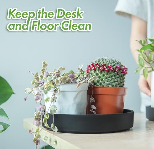 8 Inch Plastic Plant Saucer Water Drip Tray