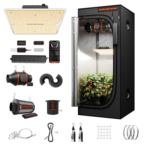 2x2x5ft Grow Tent Kit w (24"x24"x55"-AC5 Power Strip)