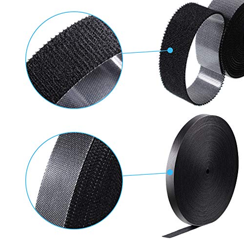 Reusable Hook and Loop Strap Roll