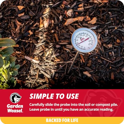 Analog Soil & Composting Dial Thermometer (20-Inch)