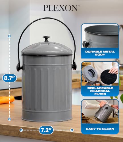 Countertop Compost Bin Kitchen with Lid