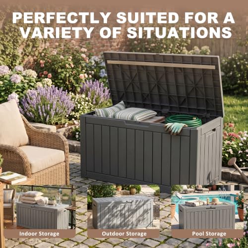 110 Gallon Deck Box (Grey / 110 Gallon)