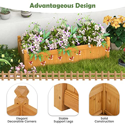 Raised Garden Bed (Orange / 43.5”x16”x14”)