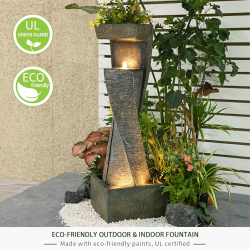 Garden Modern Outdoor Fountain (Style: Indoor Fountain)