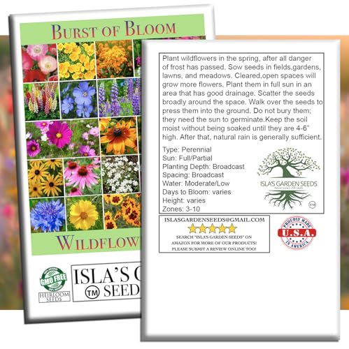 Burst of Bloom Wildflower Seed Mix (2500 Count)
