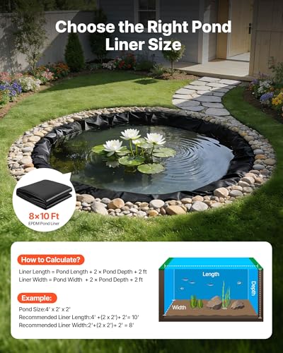 8 x 10 ft Pond Liner (8 x 10 ft)
