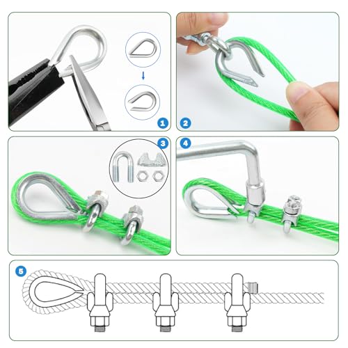 1 8" Clothes Line Outdoors (1/8 IN x 100 FT)
