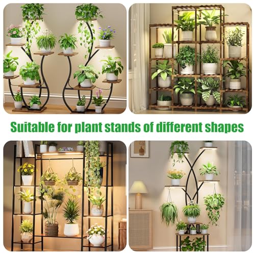 8.6 Inches LED Grow Light Strips (Warm / 8.6Inch 4 Head 1 Pack)