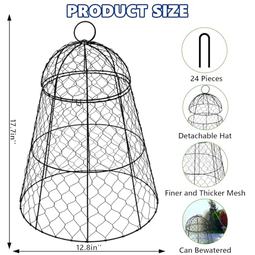 Garden Cloches for Plants (Set of 12)