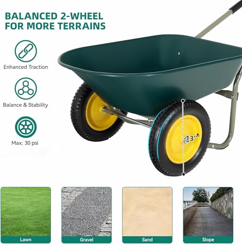 Autodaya Dual (330lb|dark Green-4.5 Cu Ft)