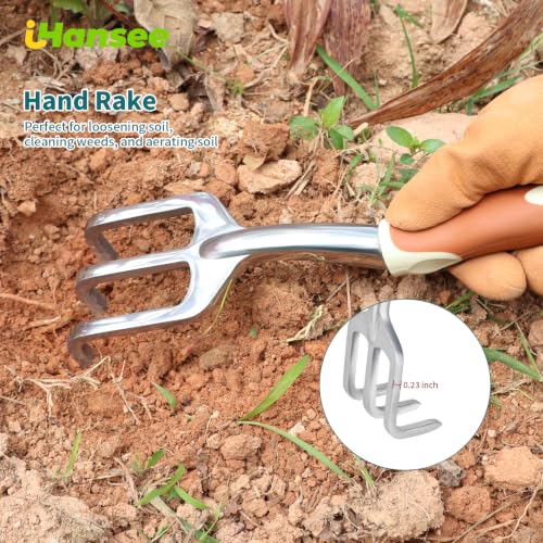 Brown Garden Tool Sets (brown-4pcs)