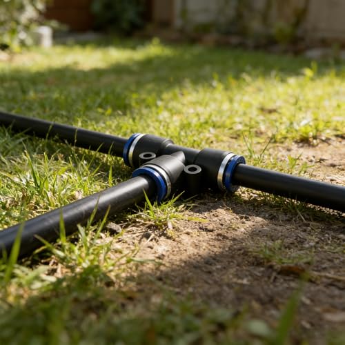 5 16 Inch Drip Irrigation Tee Connectors (5/16 Inch Tee Connectors)