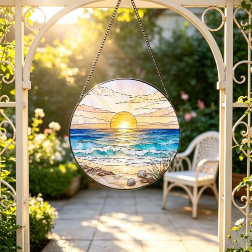 Beach Sunset Suncatcher (Beach Suncatcher)