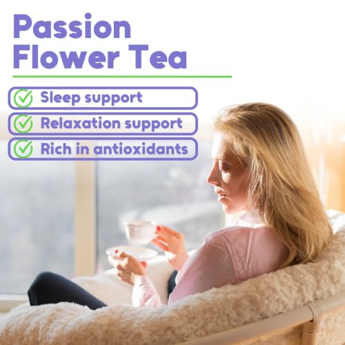 Passion Flower Tea Bags (100 Count (Pack of 1))