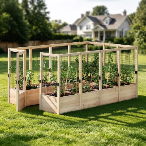 U Shape Raised Garden Bed (7.5x12x6 FT)