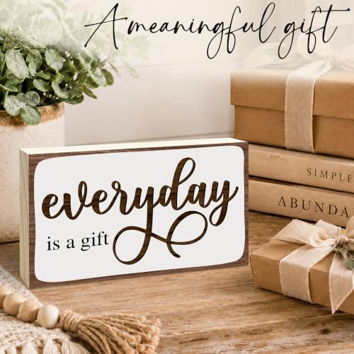 3x5 Inspirational Wooden Block Sign (Gift-2)
