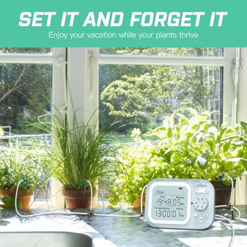 Automatic Plant Waterer Indoor Self Watering System for 15 Potted Plants