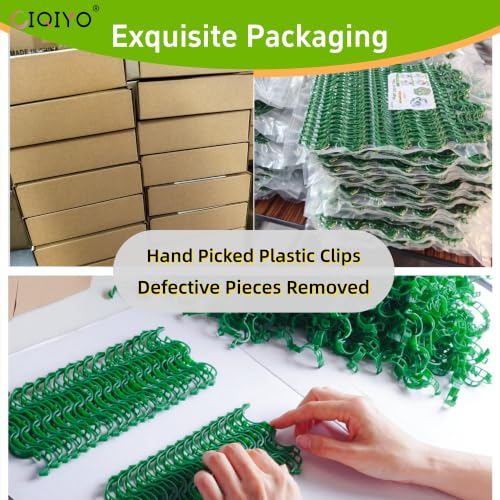 Plant Support Clips (Green)