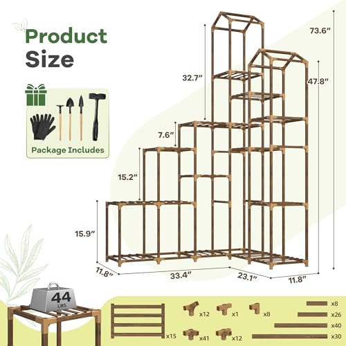73.6" Tall Plant Stand