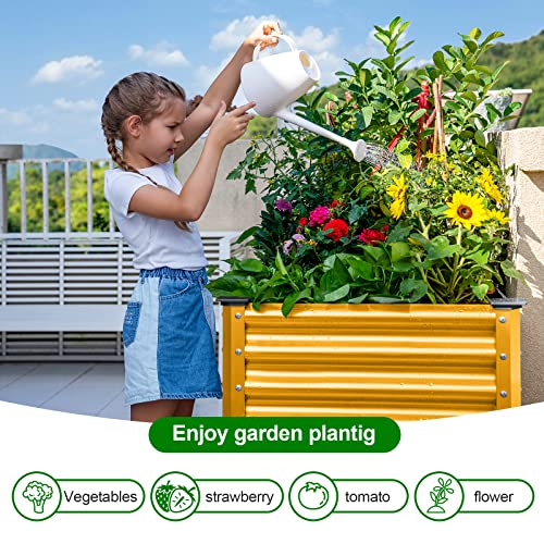Galvanized Raised Garden Bed with Legs