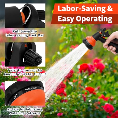 Hose Nozzle 4PK (Orange)