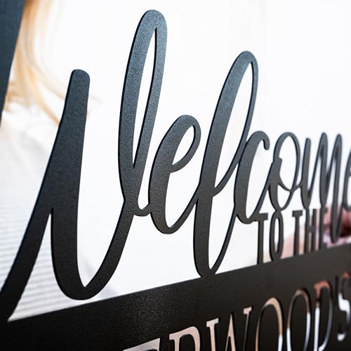 Outdoor Personalized Welcome Last Name Sign