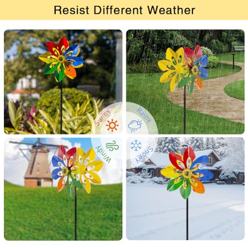 Outdoor Wind Spinner (Colorful-14.2*64)