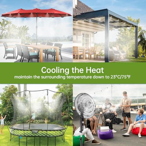 100FT Misting Cooling System for Patio & Garden