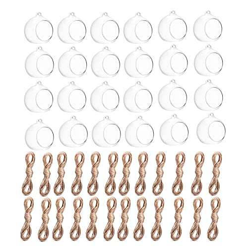 Hanging Glass Candle Holder (2.36"24pcs)
