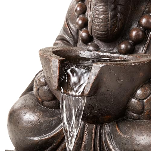 Outdoor Fountains (Bronze Elephant / 22"H)