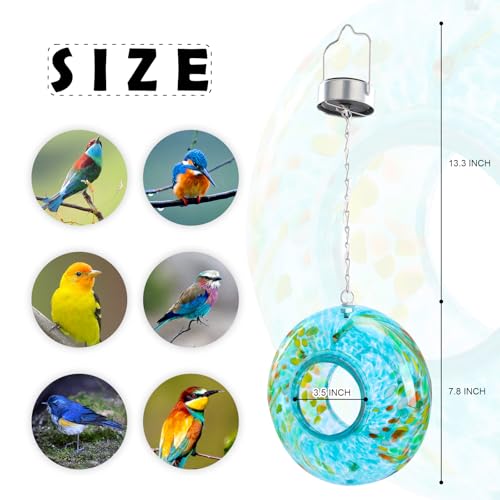 Glass Bird Feeder