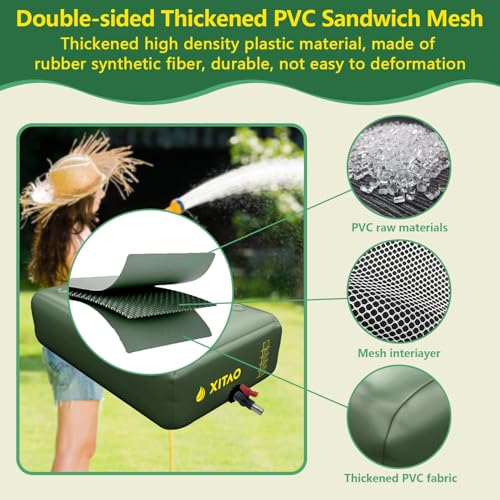 142Gal 540L Water Bladder Tank w (142 Gal / Green)