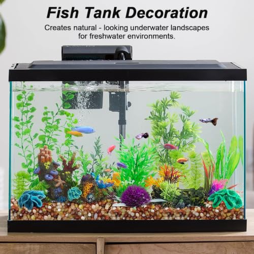 Decorative River Pebbles for Vase Fillers Aquarium Potted Plant Landscaping (10 Pounds / Three Colors)