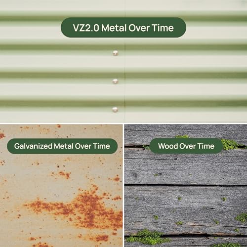 Rolling Elevated Raised Garden Bed (Olive Green / 1.5' x 3.5')
